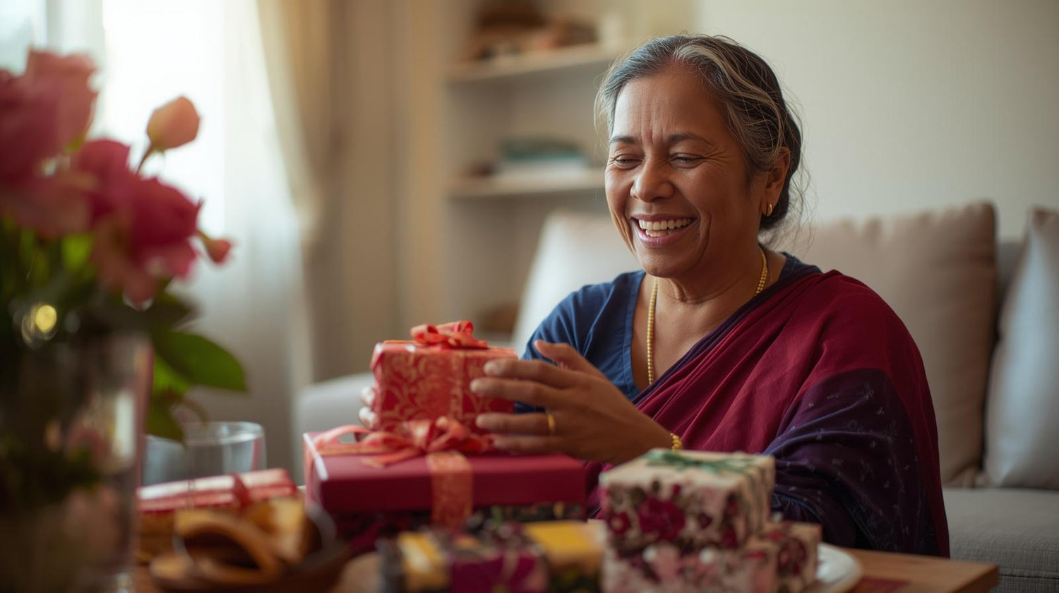 Flowers and cake gift delivery for moms in Nepal by Maya Ko Basket