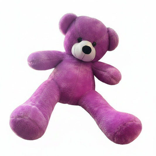 Purple Teddy Bear Soft Toy