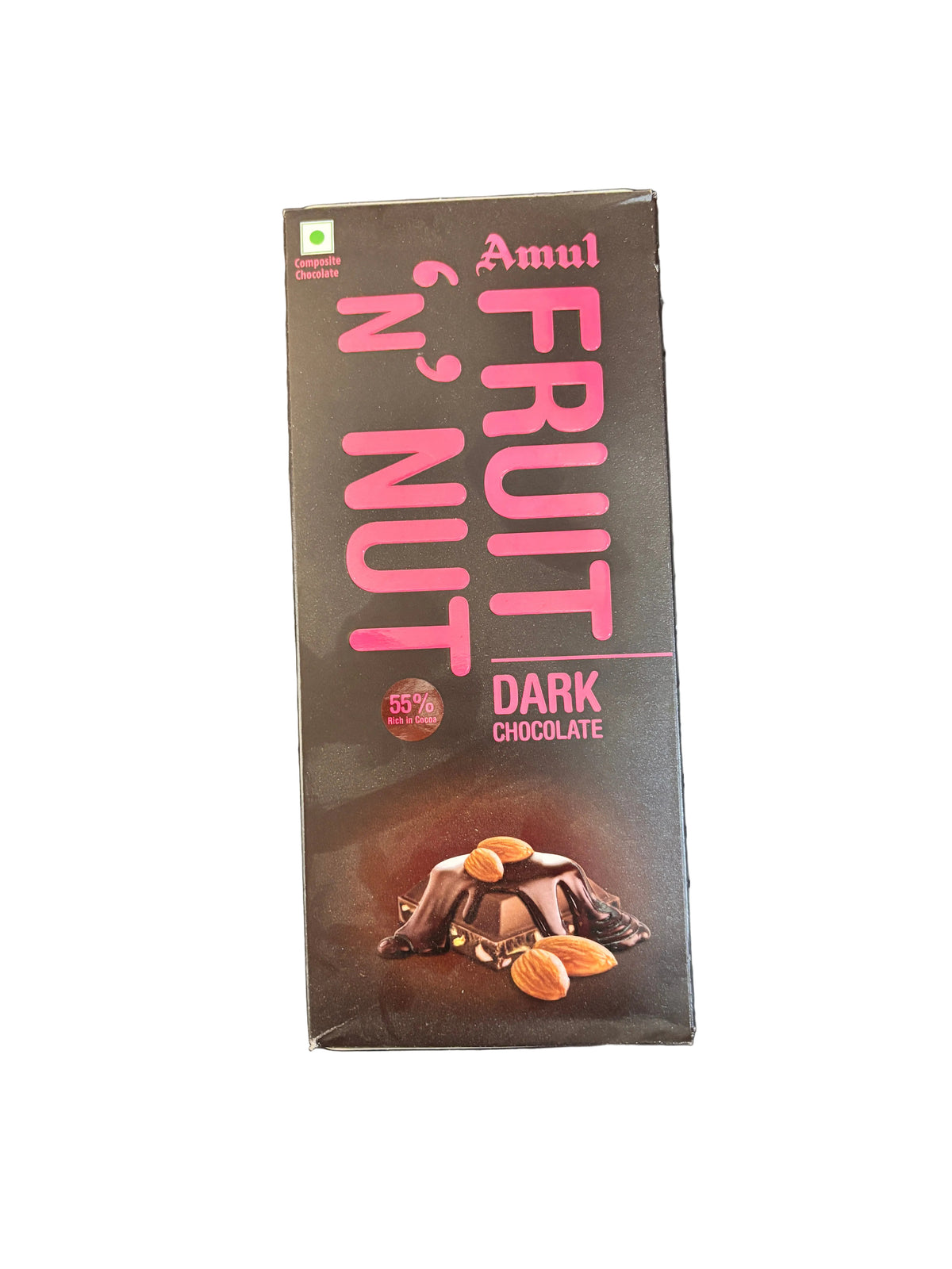 Amul Fruit 'N' Nut Dark Chocolate 150g with 55% rich cocoa