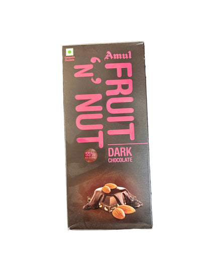 Amul Fruit 'N' Nut Dark Chocolate 150g with 55% rich cocoa