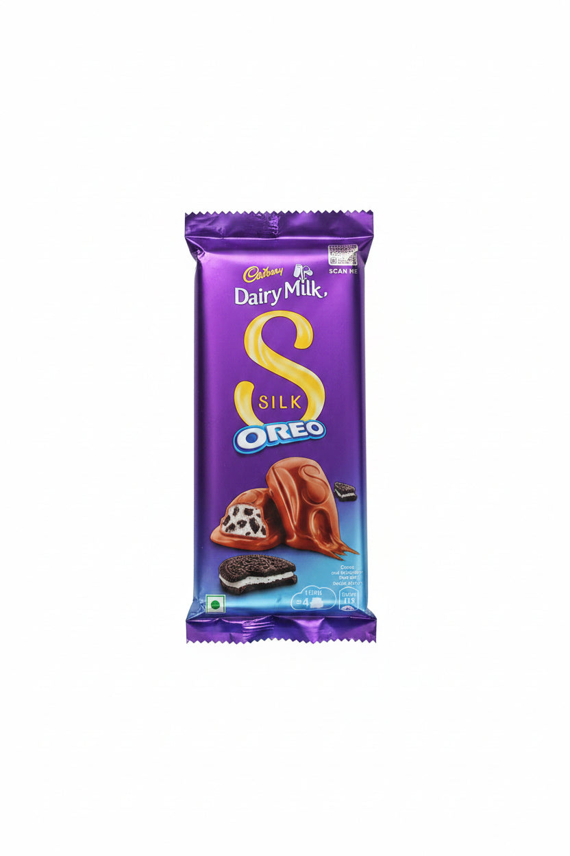 Cadbury Dairy Milk Silk Oreo 124g chocolate with Oreo pieces