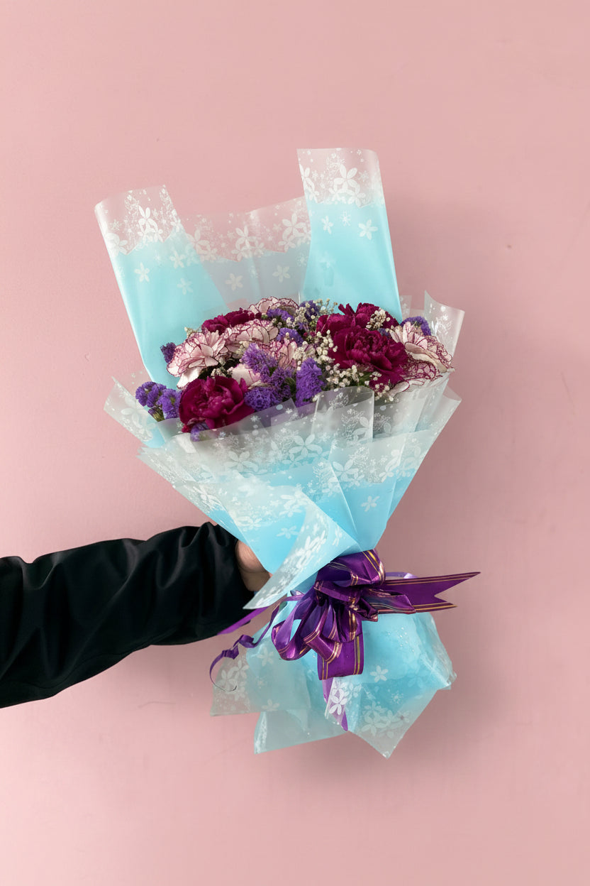 Premium carnation bouquet for birthday and anniversary delivery in Kathmandu