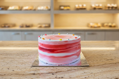 White Forest Half Pound Cake delivered in Nepal